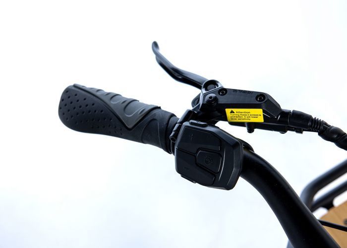 Moma Bikes - Longtail Electrique - SHIMANO ALTUS 7vitesses - Bat.48V 13Ah - Autonomie max 90km -Freins Hydrauliques - Reconditionné