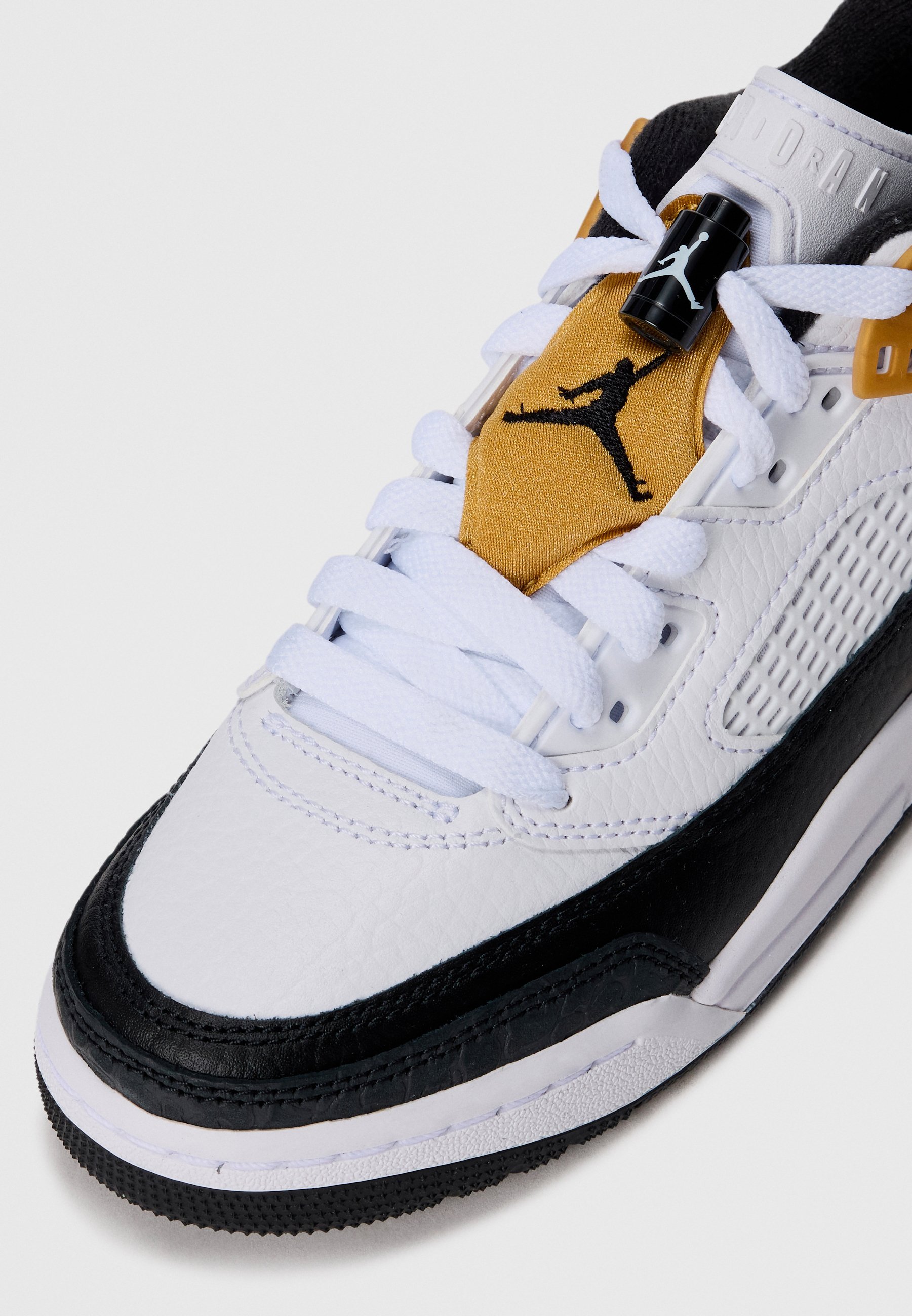 Jordan SPIZIKE UNISEX - Sneakers - wit/zwart/goudkleurig