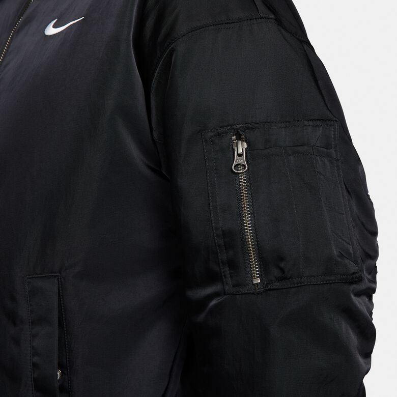 Veste bomber réversible de style universitaire pour vêtements de sport