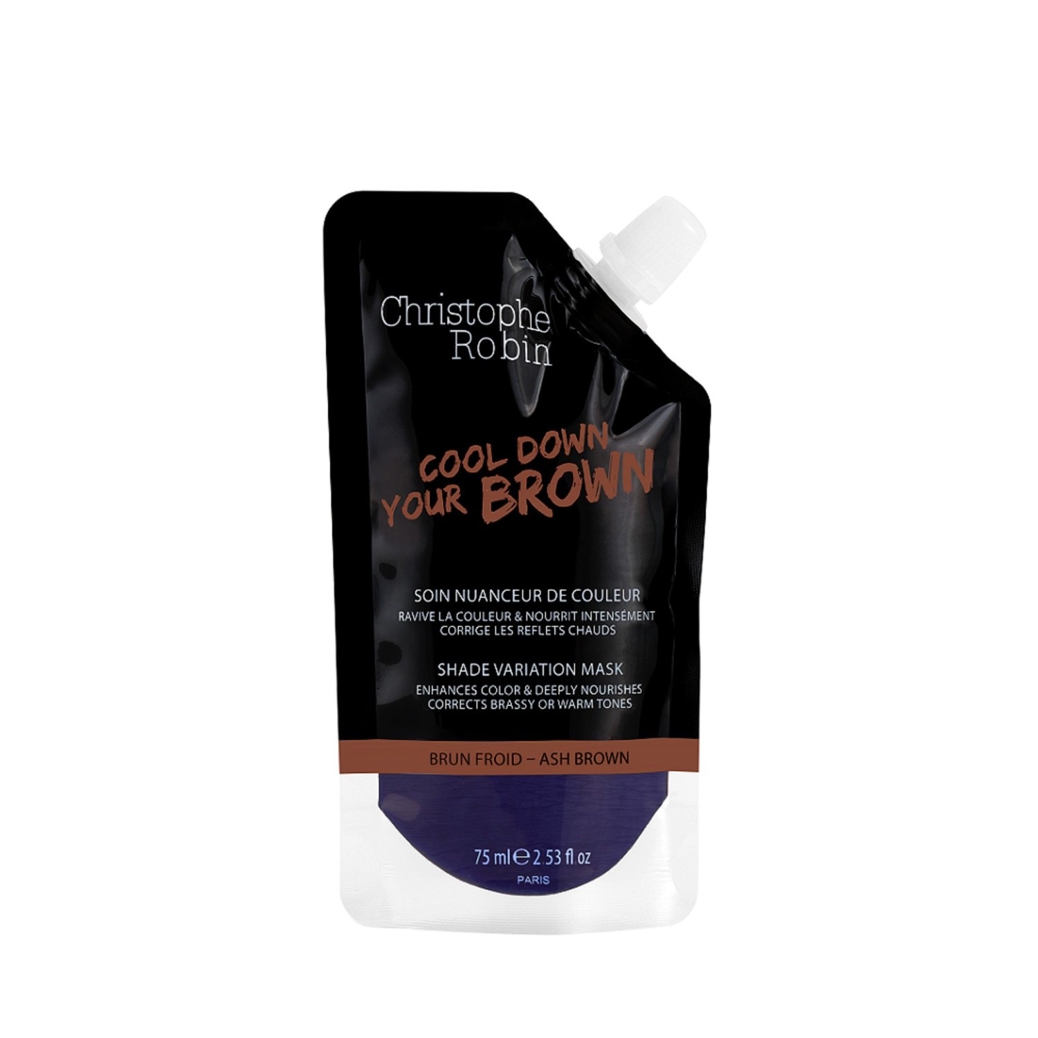 Christophe Robin SOIN NUANCEUR DE COULEUR – BRUN FROID