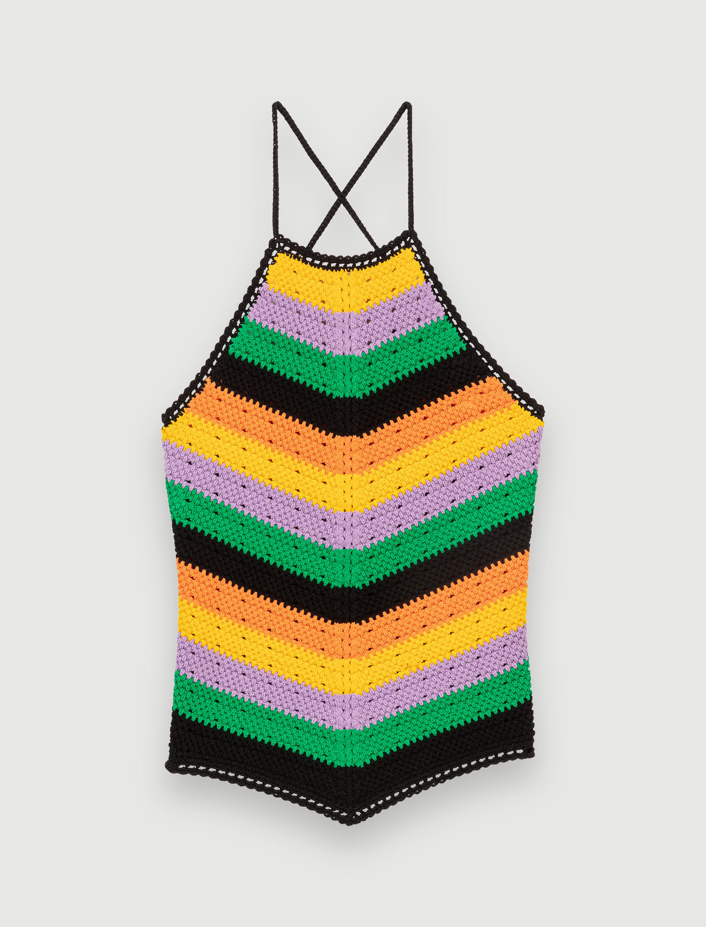 Tricou croșetat - Multicolor
