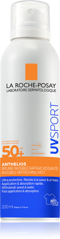 La Roche-Posay Anthelios UV Sport Unsichtbares Erfrischungsspray für alle Hauttypen