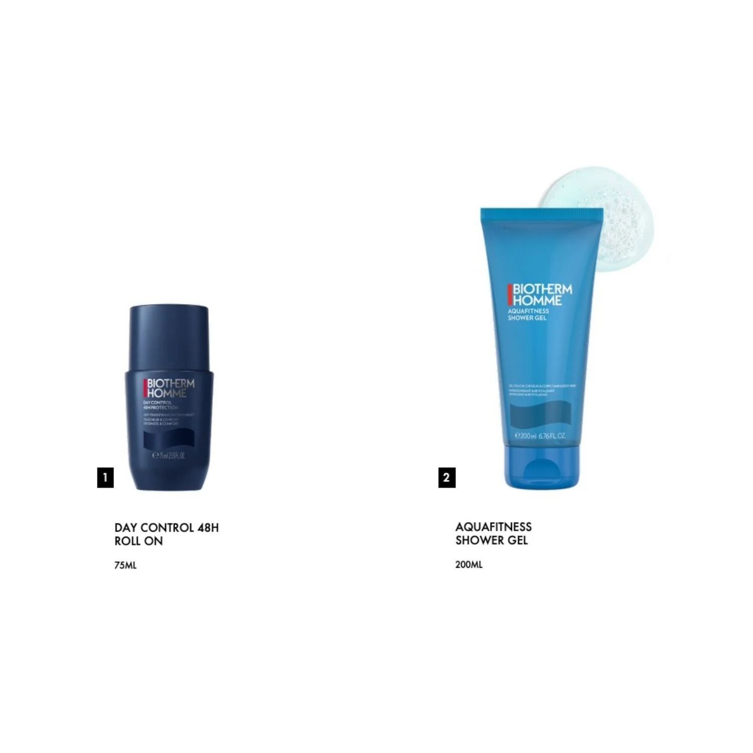 Biotherm Homme Aquafitness Routine Holiday Set - Cofanetti Viso e Corpo, Bagno e Doccia