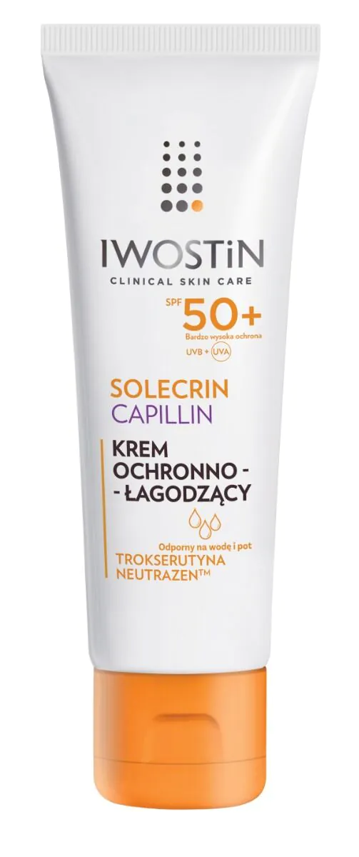 Iwostin Solecrin Capillin Krem ochronny SPF 50+