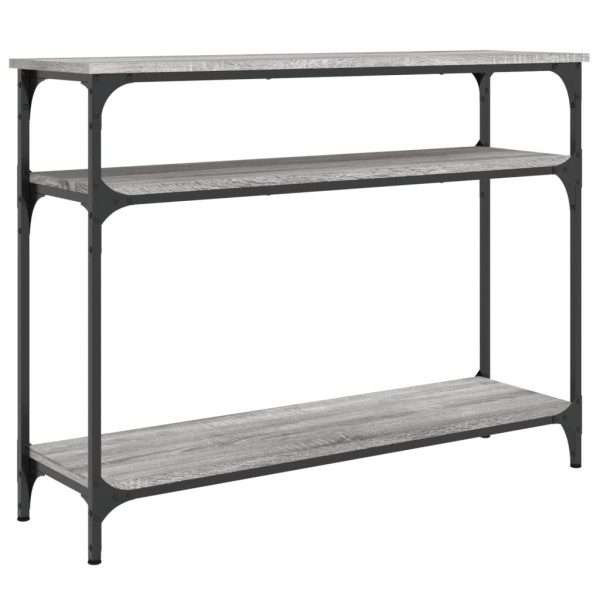 VidaXL Szary 100 x 29 x 75 cm Materiał drewnopochodny