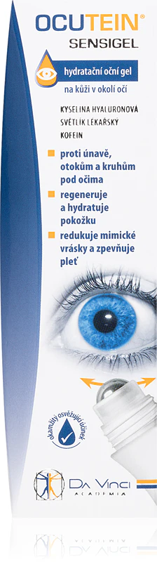 Gel hidratante Da Vinci Academia Ocutein SENSIGEL para olheiras.