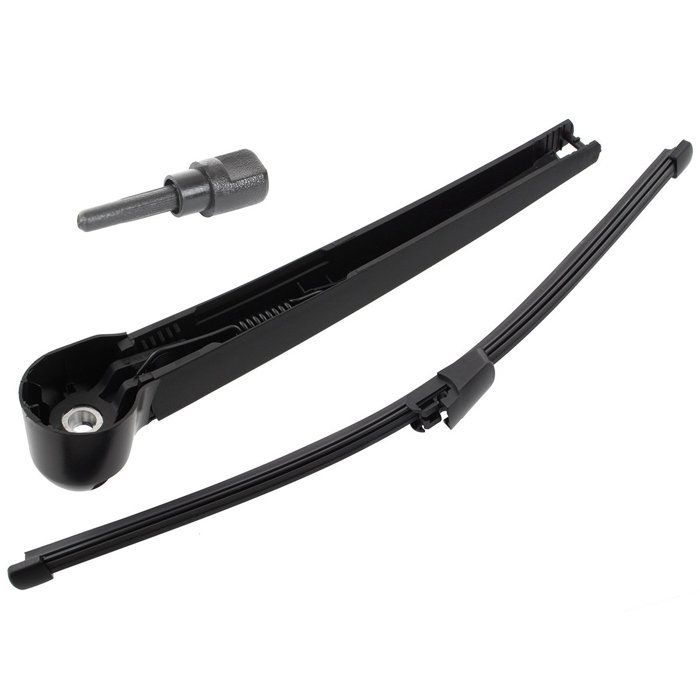 Conjunto de limpiaparabrisas trasero - MODECAR - 2 piezas - 345 mm - Boquilla pulverizadora