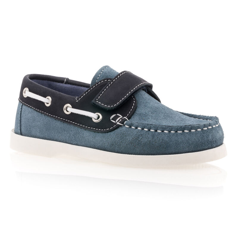 Mocassins / chaussures bateau Garcon Bleu