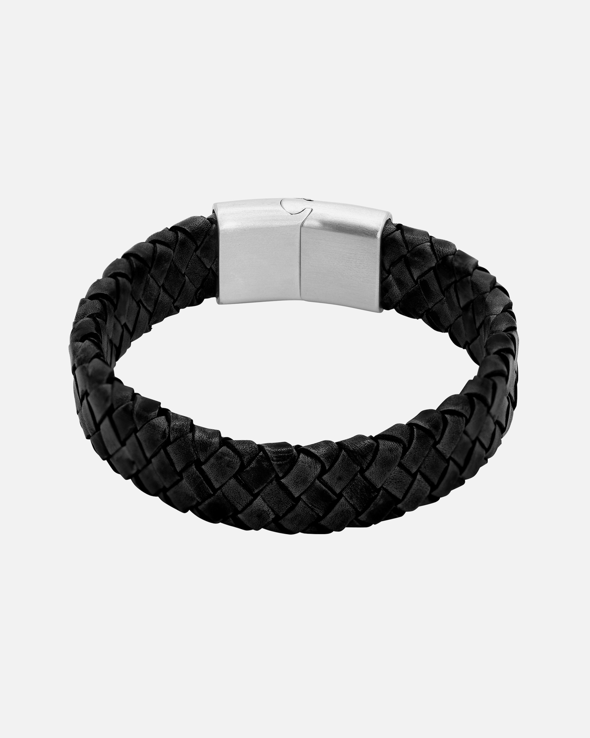 Heideman Bracelet en cuir Keno noir