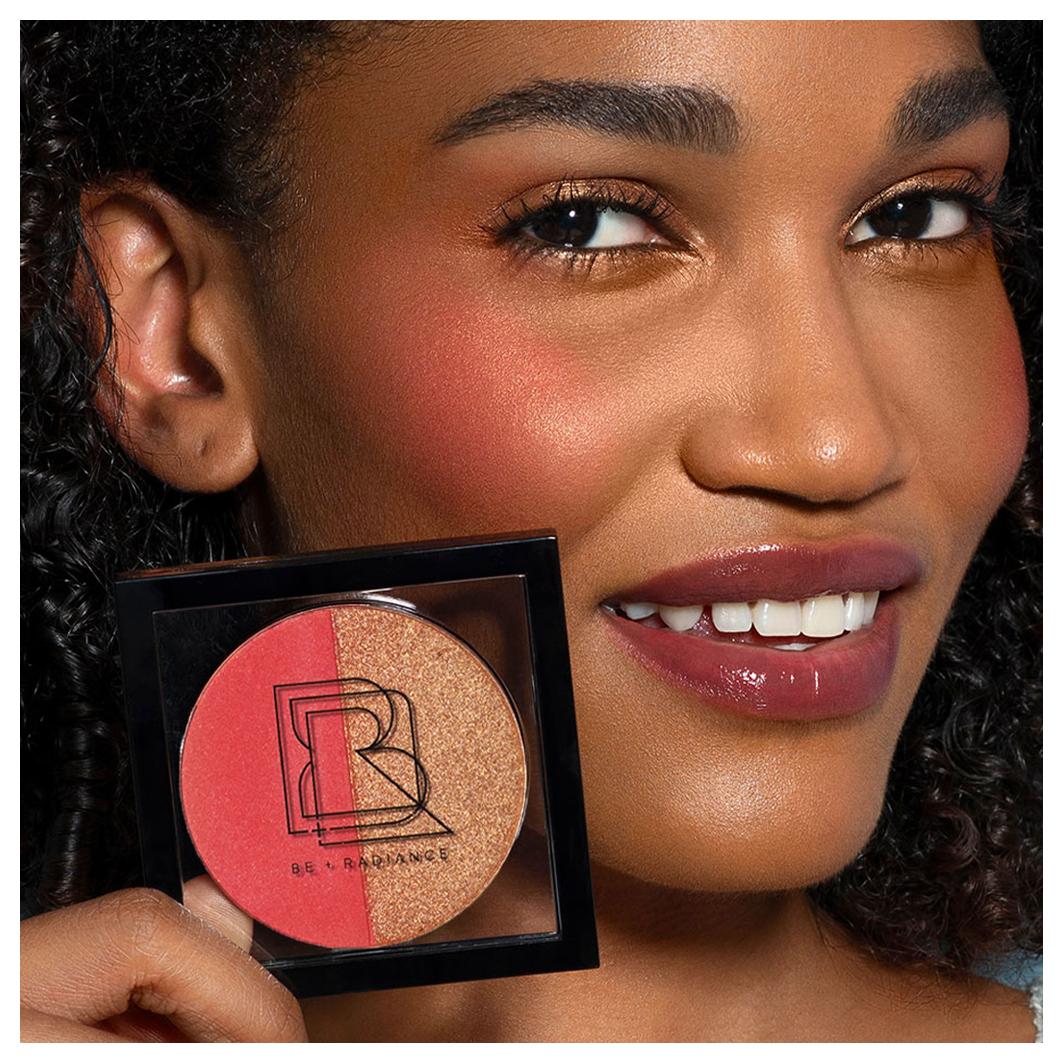 BE + Radiance COLOR+GLOW Blush+Enlumineur aux Probiotiques N°02