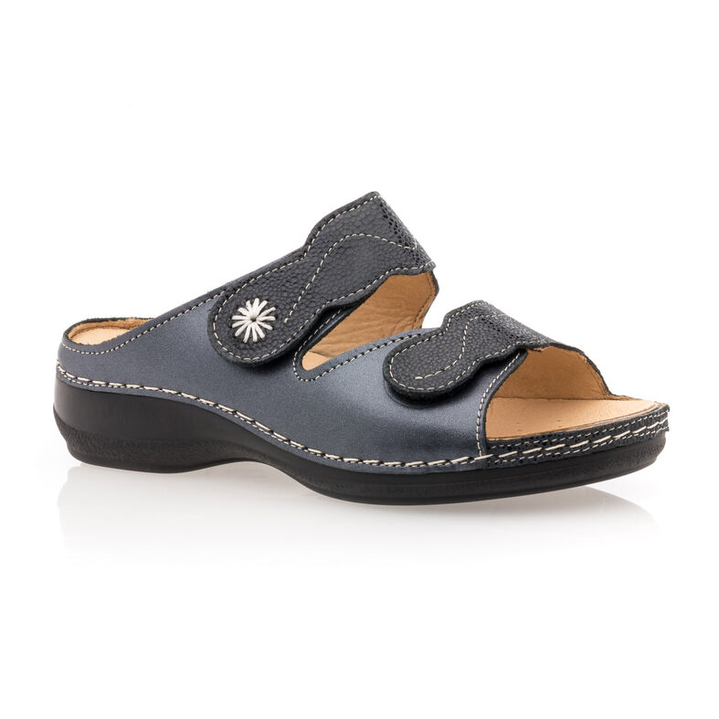 Zapatos cómodos para mujer, color azul.