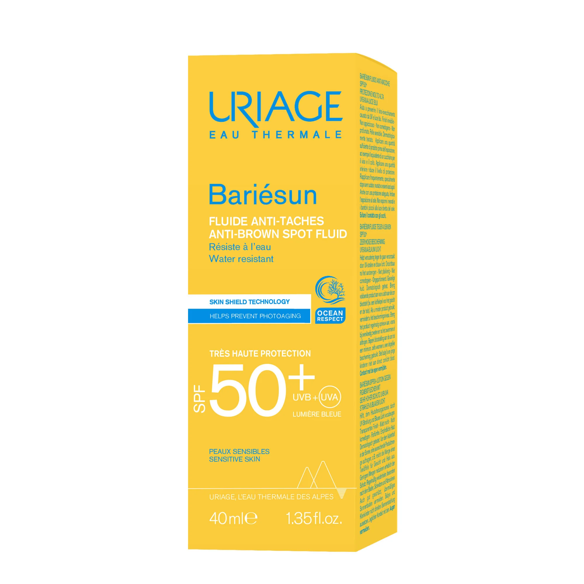 BARIESUN Fluido Anti-Macchie SPF50+ - Solare viso alta prot.