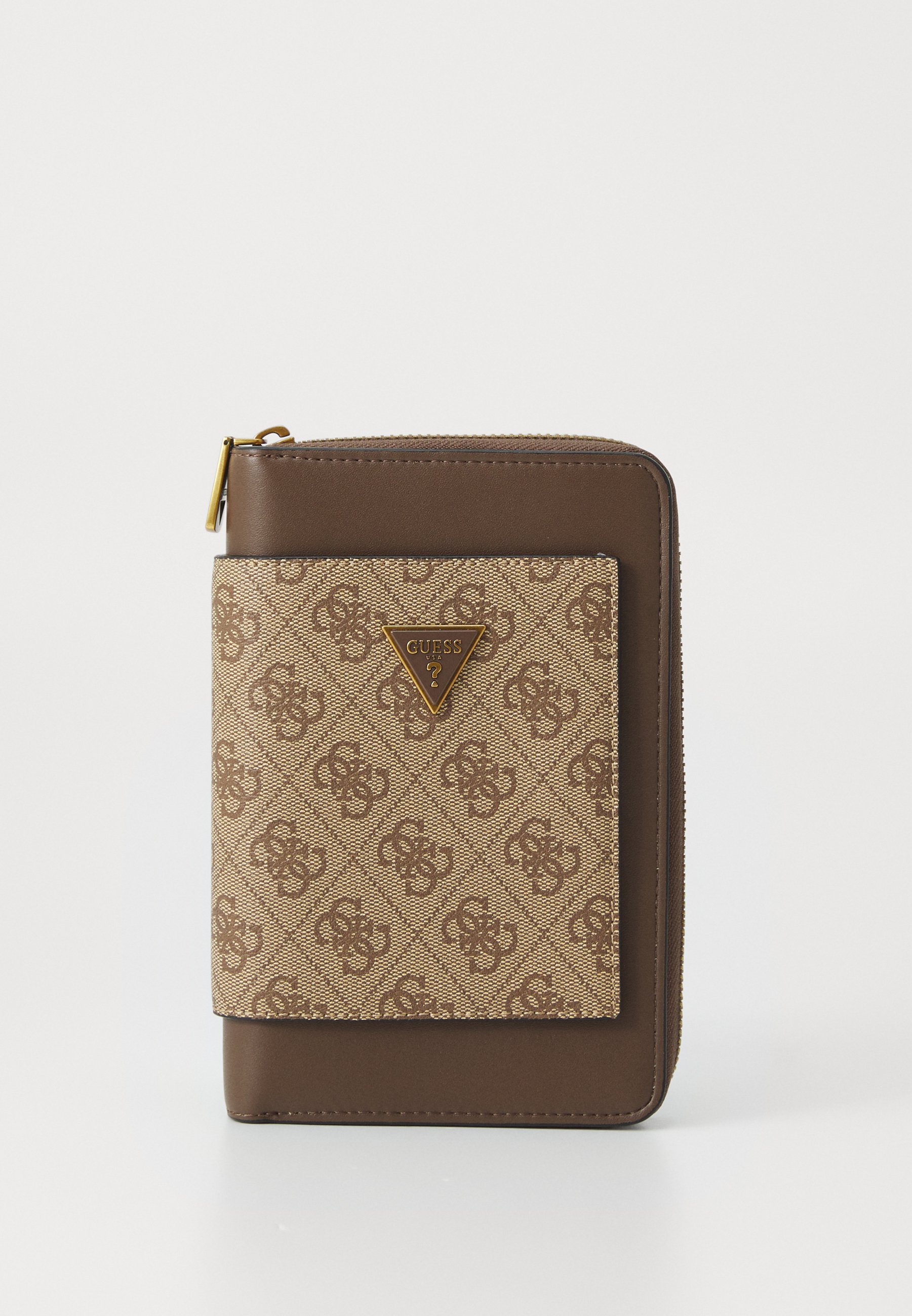 Guess MILANO PASPOORTHOES - Portemonnee - beige/bruin