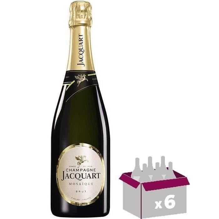 Jacquart Brut Mosaique 75 cl - Pack of 6