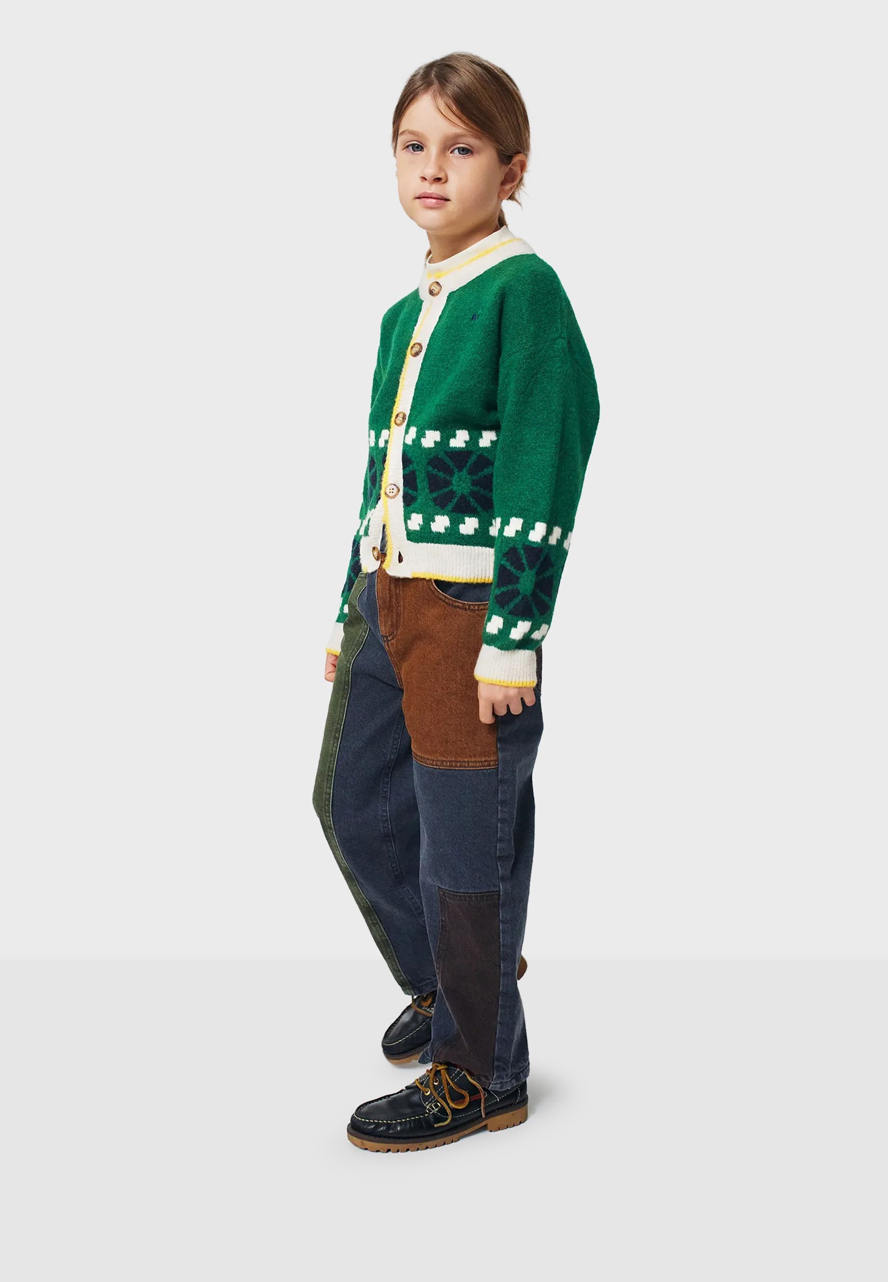 Bobo Choses UNISEX - Rechte jeans - gemêleerd grijs