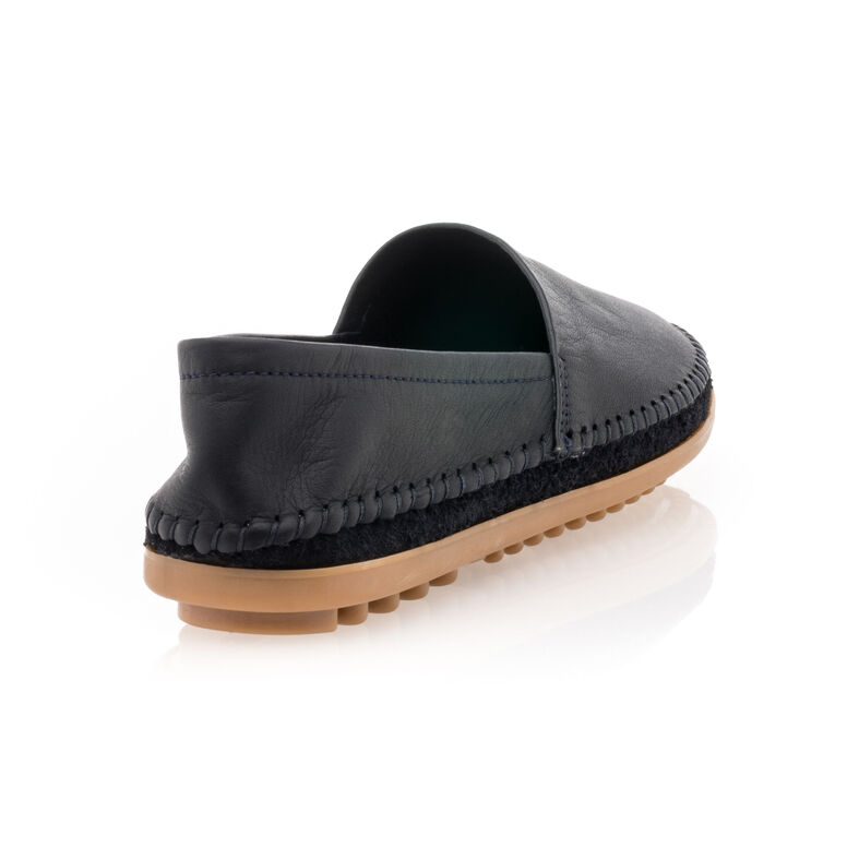 Blaue Damen-Loafer/Bootsschuhe
