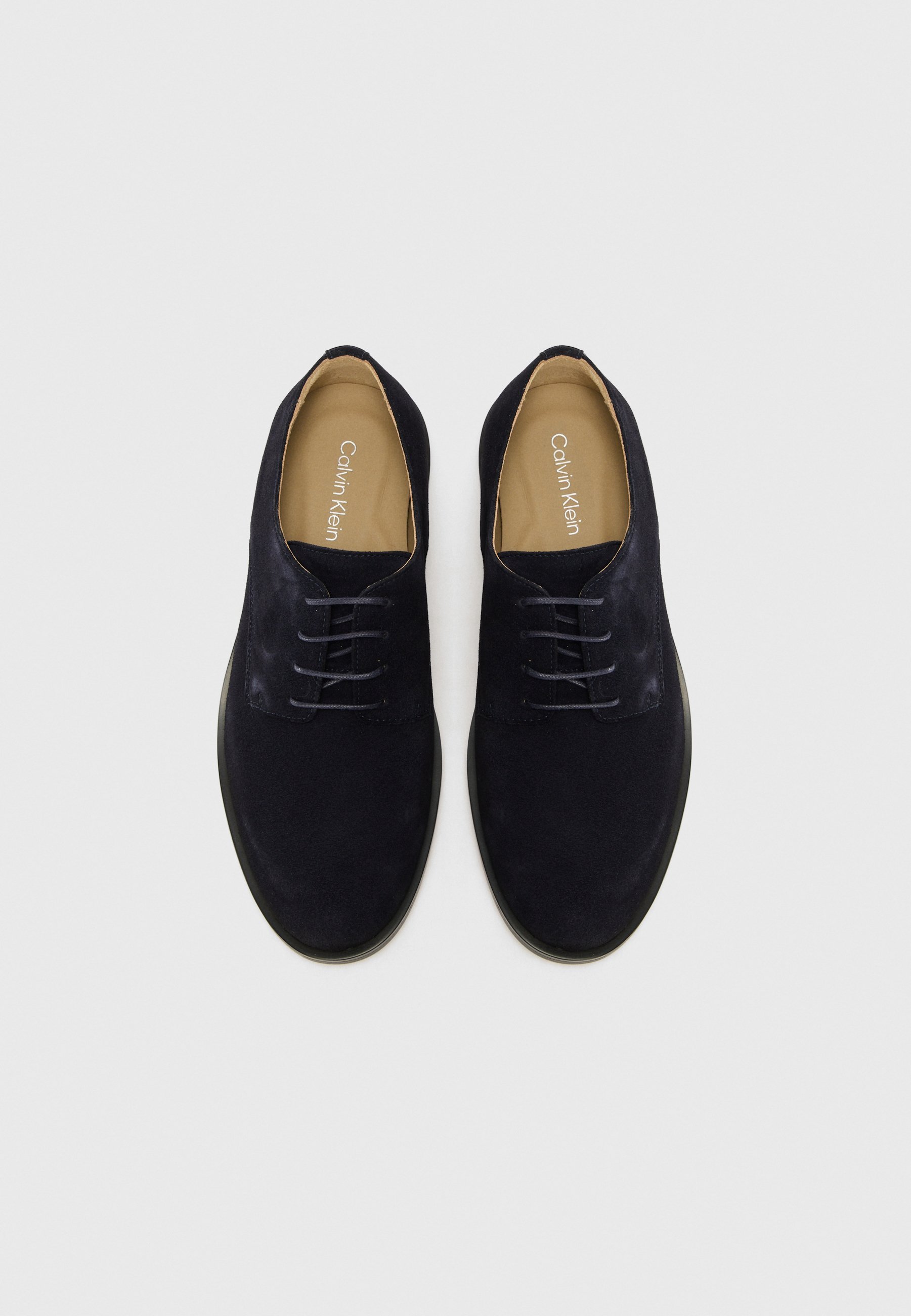 Calvin Klein ESS - Eleganckie sznurowane półbuty - universe blue