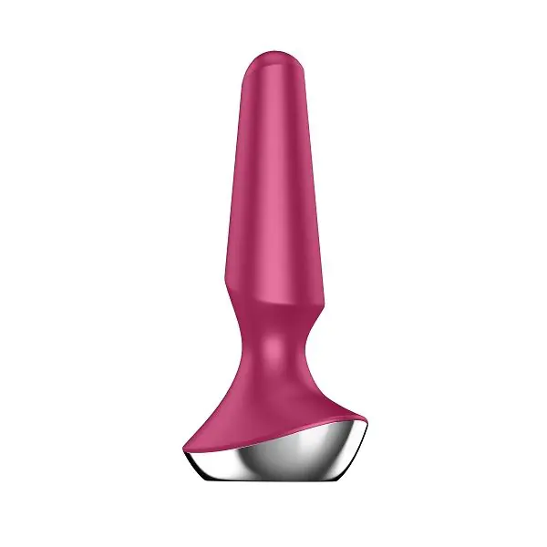 Satisfyer Masażer Plug-iliciousConnect App Berry
