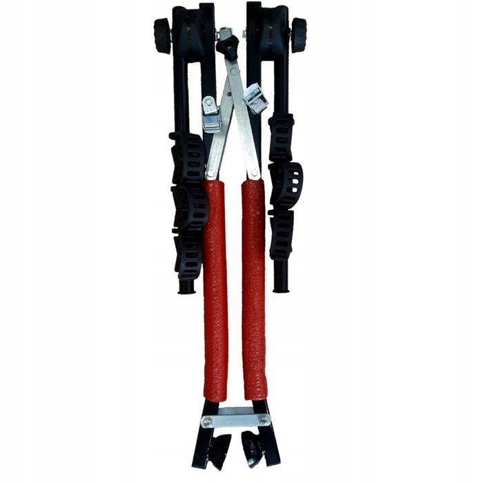 Porte-vélos sur attelage - AMOS - 3 vélos - Montage sans clé - Pliable - Bandes de fixation incluses - 62x76 cm