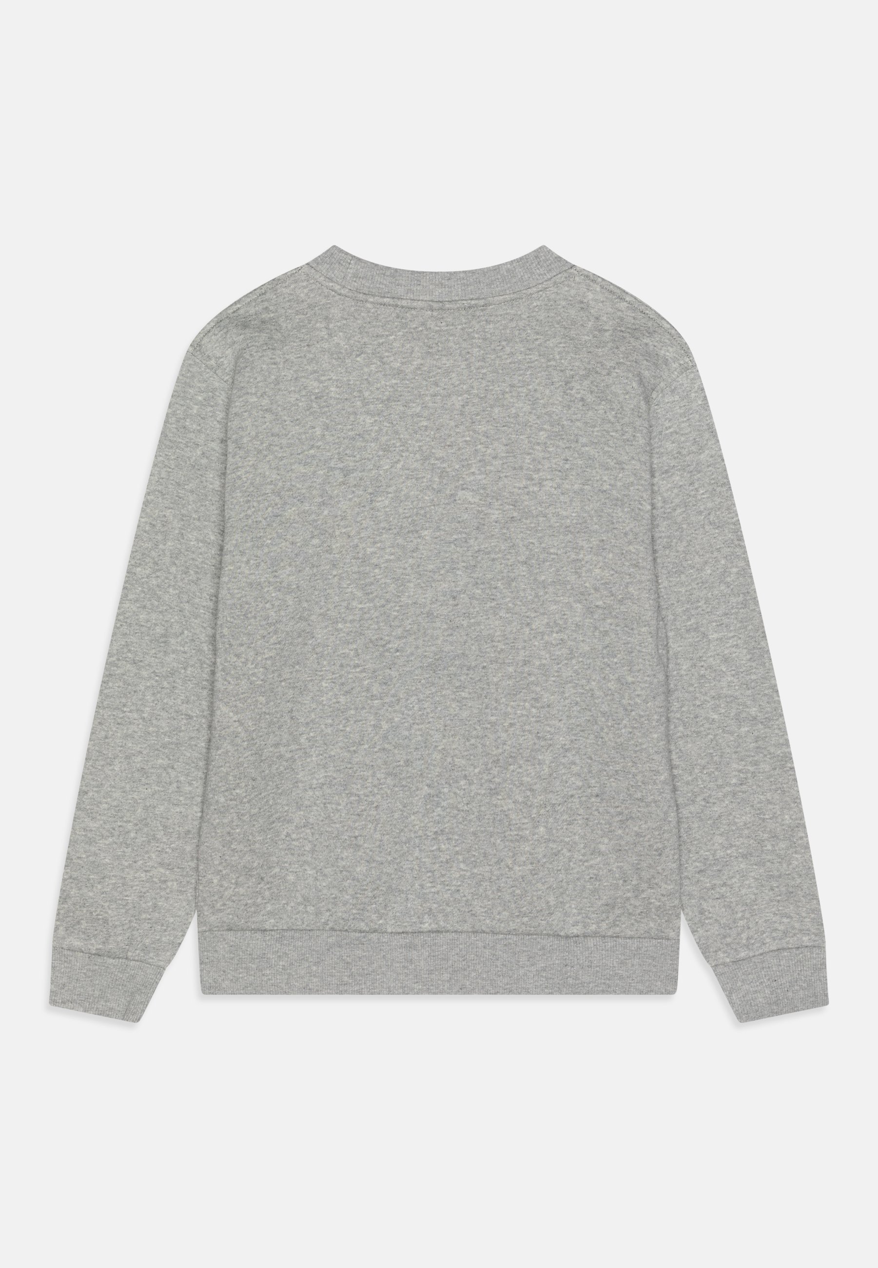 Felpa Nike Sportswear CLUB CREW UNISEX - grigio melange/bianco