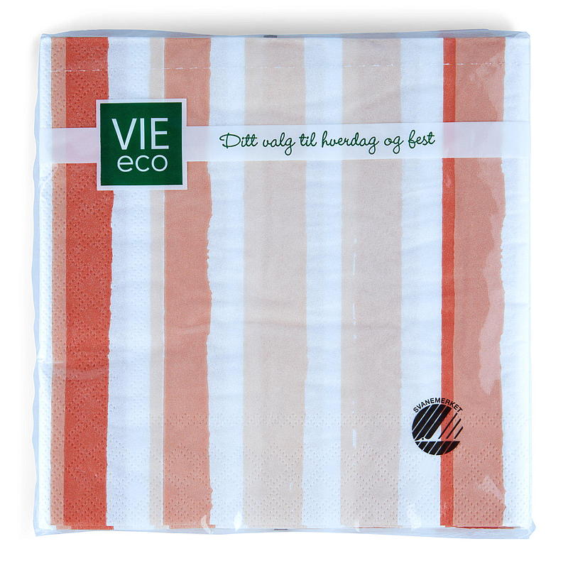 Vie Eco Servietten, 20er-Packung, 33 x 33 cm