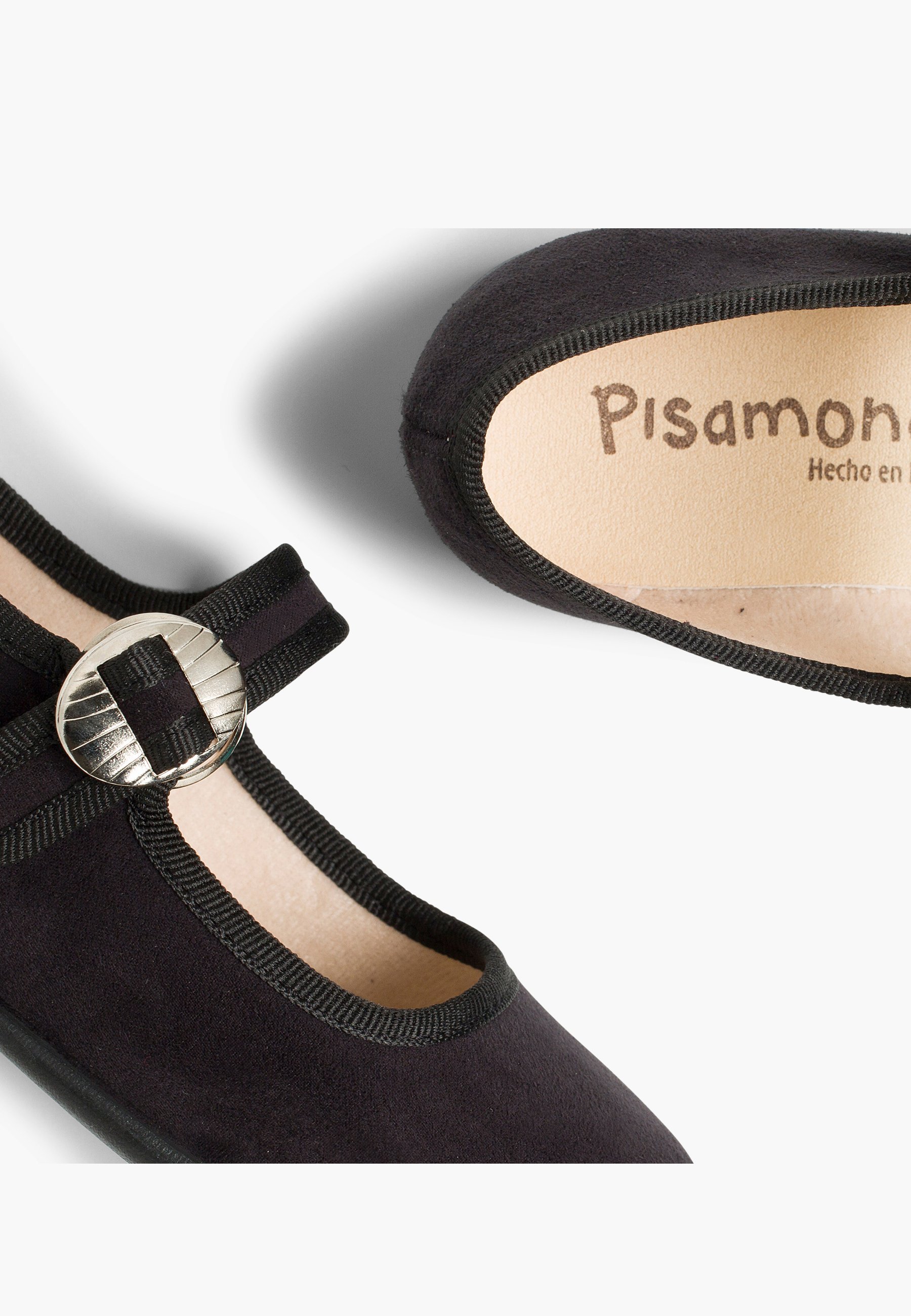 Pisamonas babyschoenen - zwart