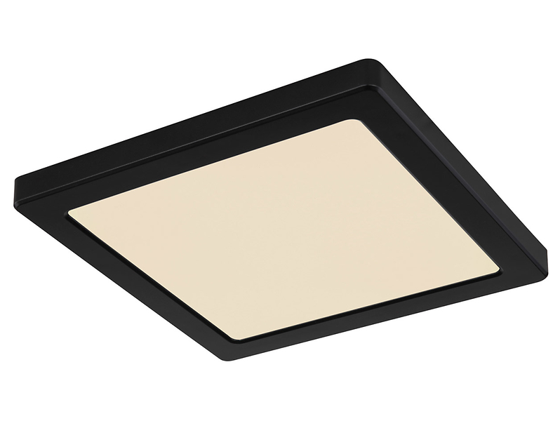 Plafon Lasse LED 21 cm akrylowy czarny