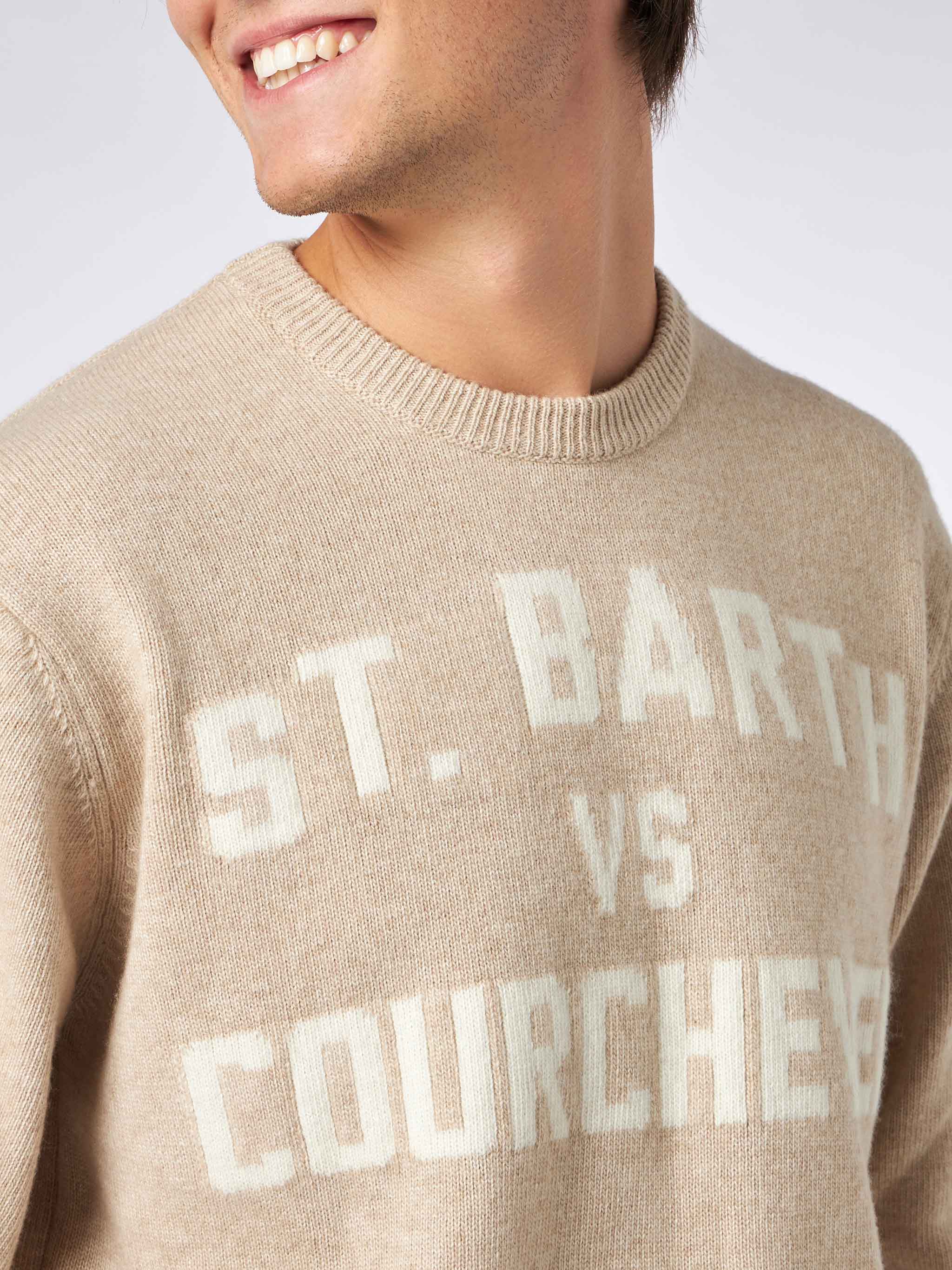 Herentrui met St. Barth VS Courchevel-print
