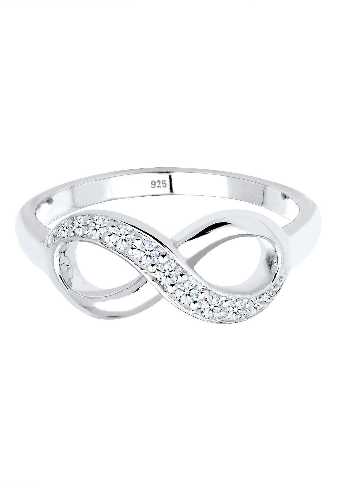 Elli DIAMONDS Infinity Diamant 0.125 ct. Geschenkidee 925 Silber