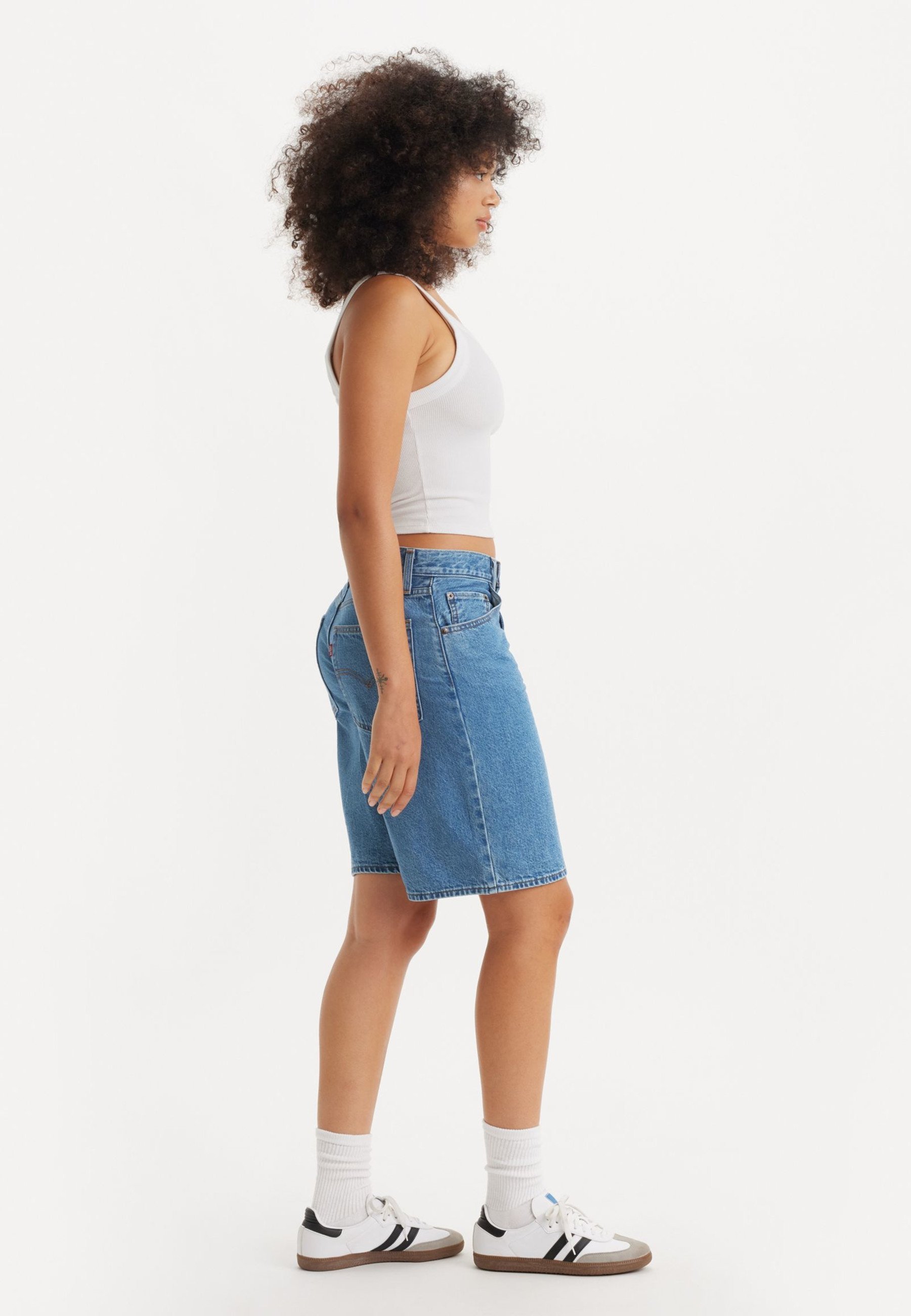 Levi's® BAGGY DAD - Denim shorts - dwaze liefde
