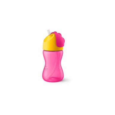 Philips Avent Copo com Palhinha  12M Rosa      300 ml 300 ml