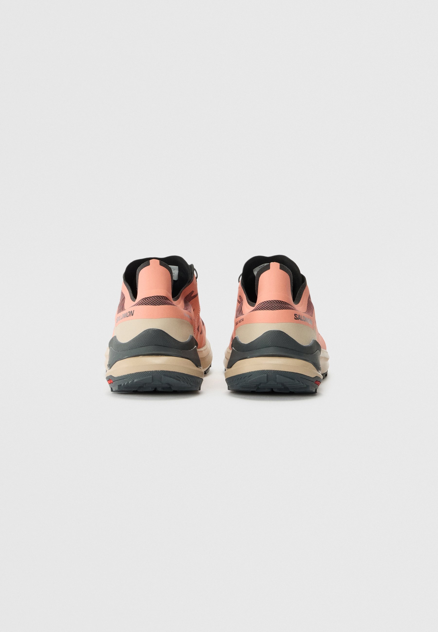Salomon XA META - Wandelschoenen - fusion coral/oxford tan/zwart
