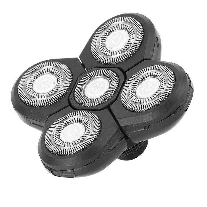 SALALIS Remplacement de rasoir électrique Rasoir à barbe électrique 5 lames, tête hygiene blaireau Tête de coupe de rechange 5