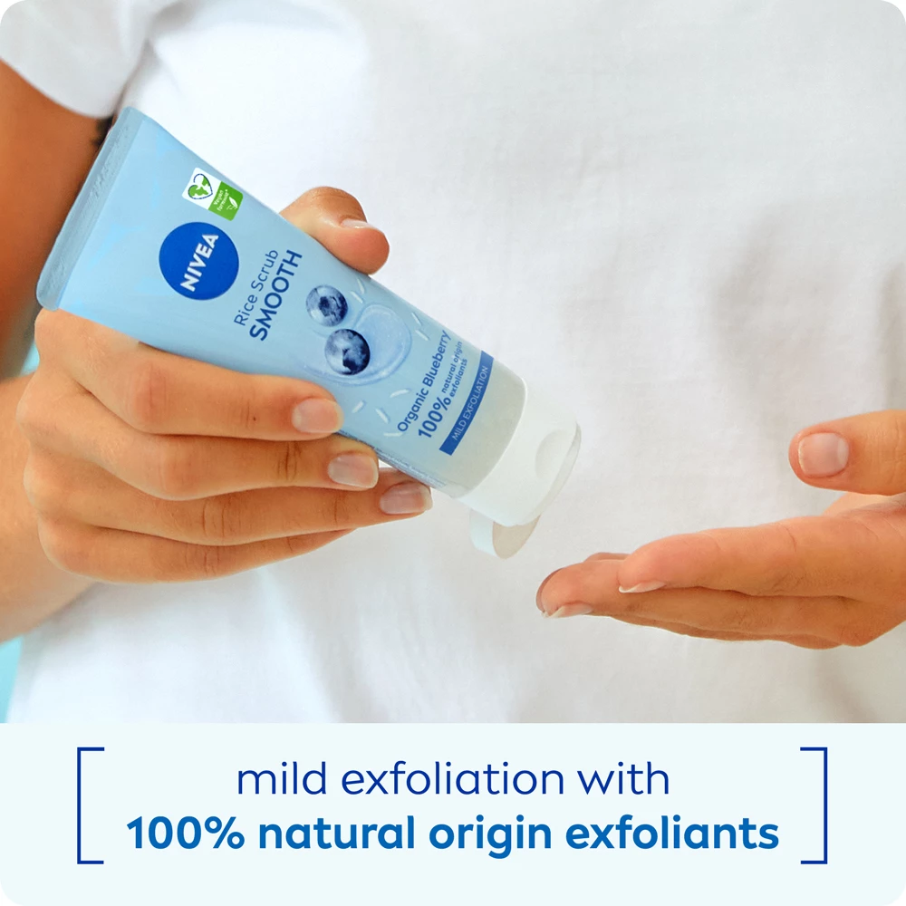 Exfoliant cu orez Smooth 75 ml - NIVEA