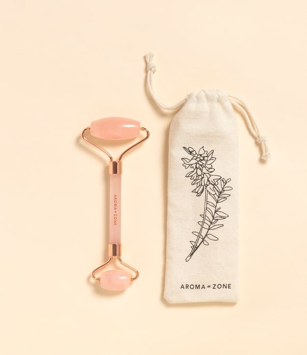 Roller visage quartz rose