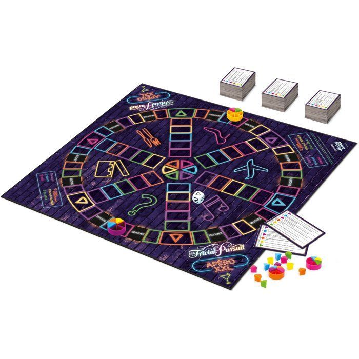 TRIVIAL PURSUIT XXL Happy Hour - Bordspel - WINNING MOVES - Minimaal 2 spelers - Vanaf 16 jaar
