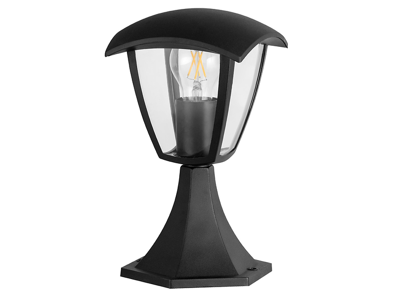 Lampa stojąca Igma aluminiowa czarna