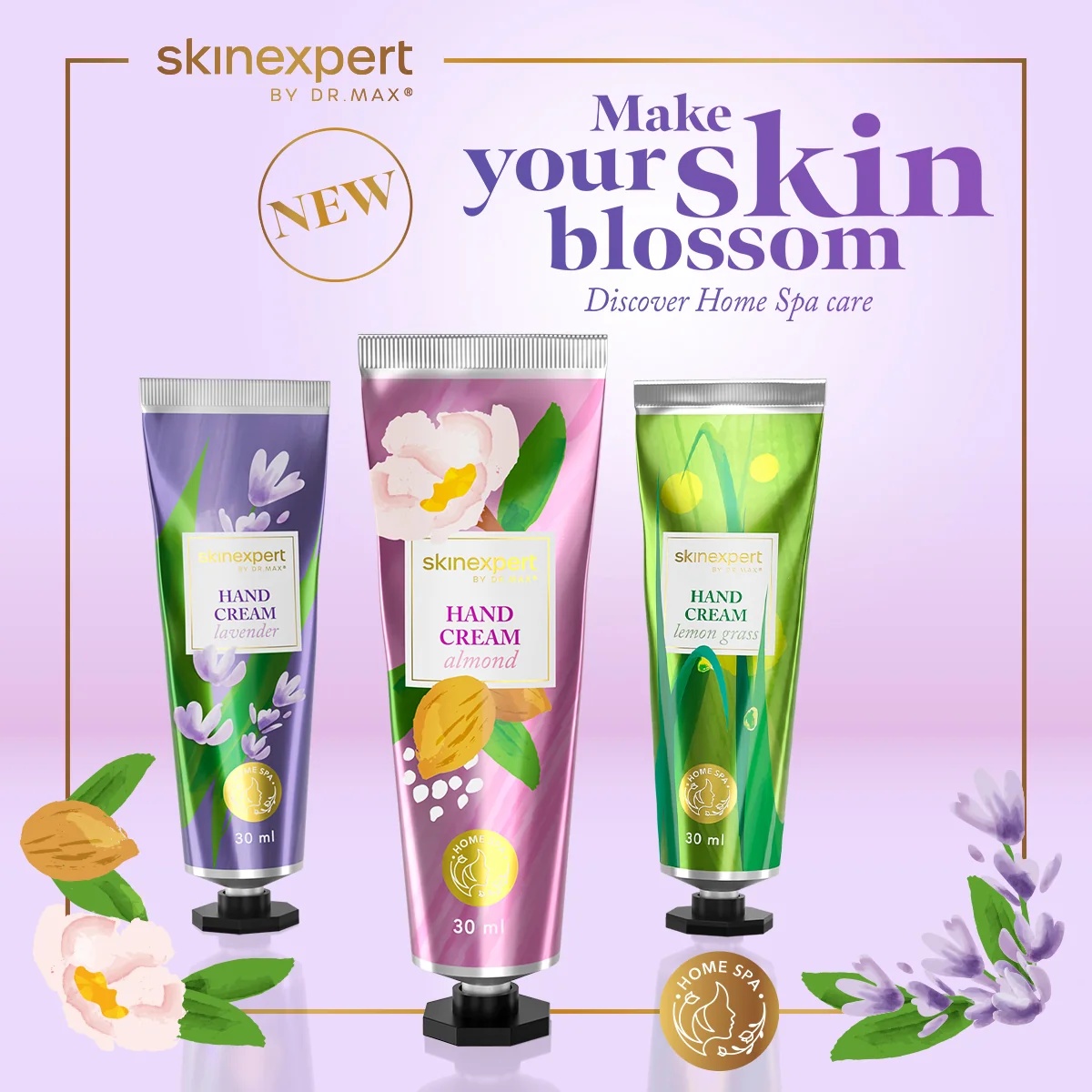 Skinexpert by Dr. Max Handcreme Mandel 30 ml Pflegend