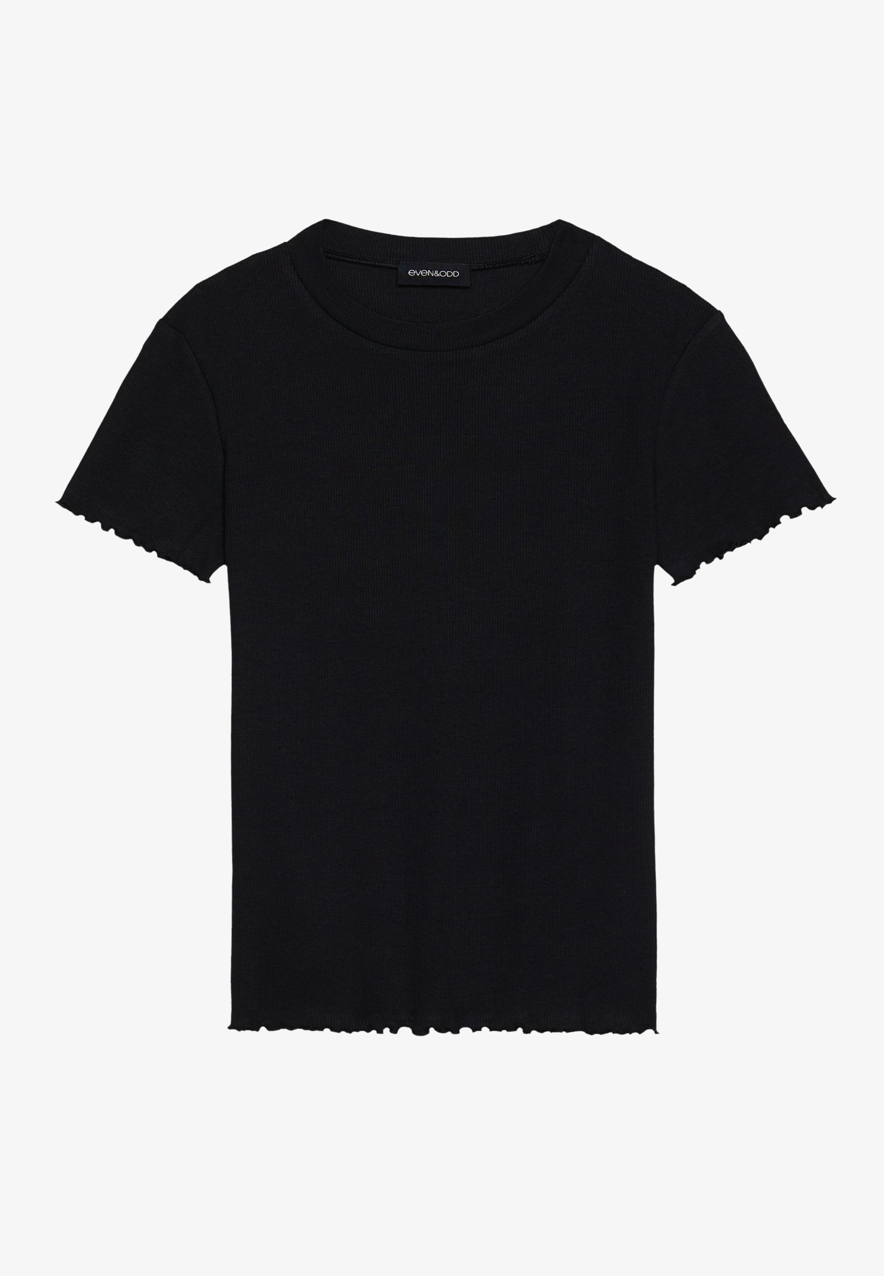 Even&Odd 2-pack - Basic T-shirt - zwart/wit