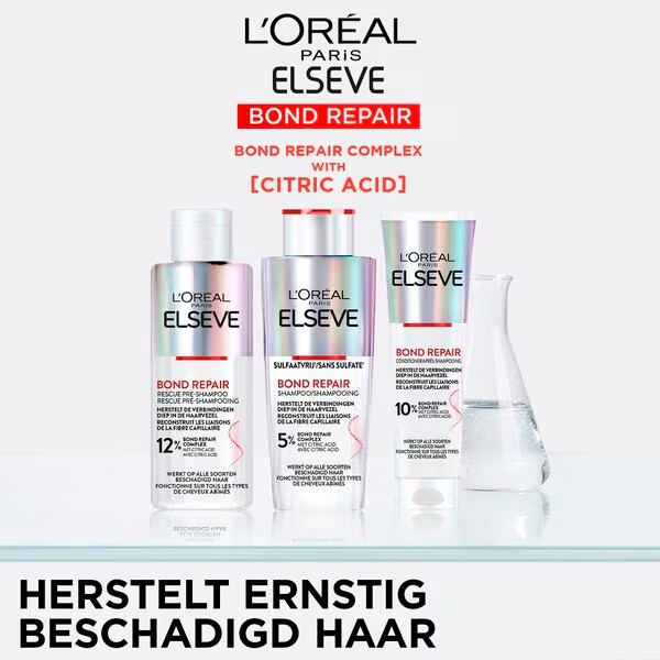 L'Oréal Paris Elseve Bond Repair Sulfaatvrije šampon<br>200ml