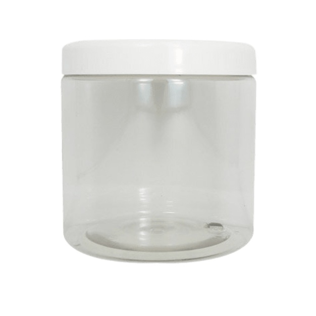 Pote de plástico básico de 500 ml