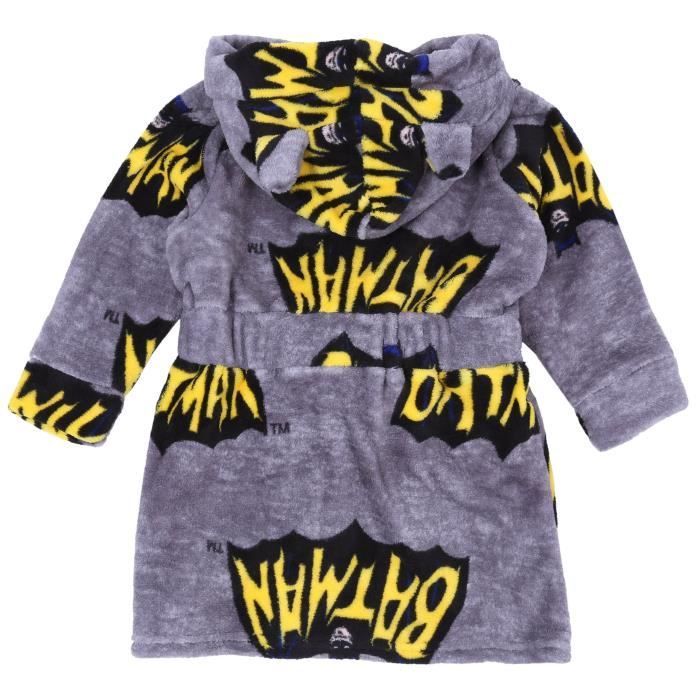 Grauer Jungenbademantel – DC COMICS – BATMAN