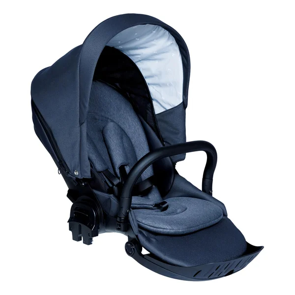 Kočárek Nordbaby Active Lux břidlicově šedý, chromovaný rám