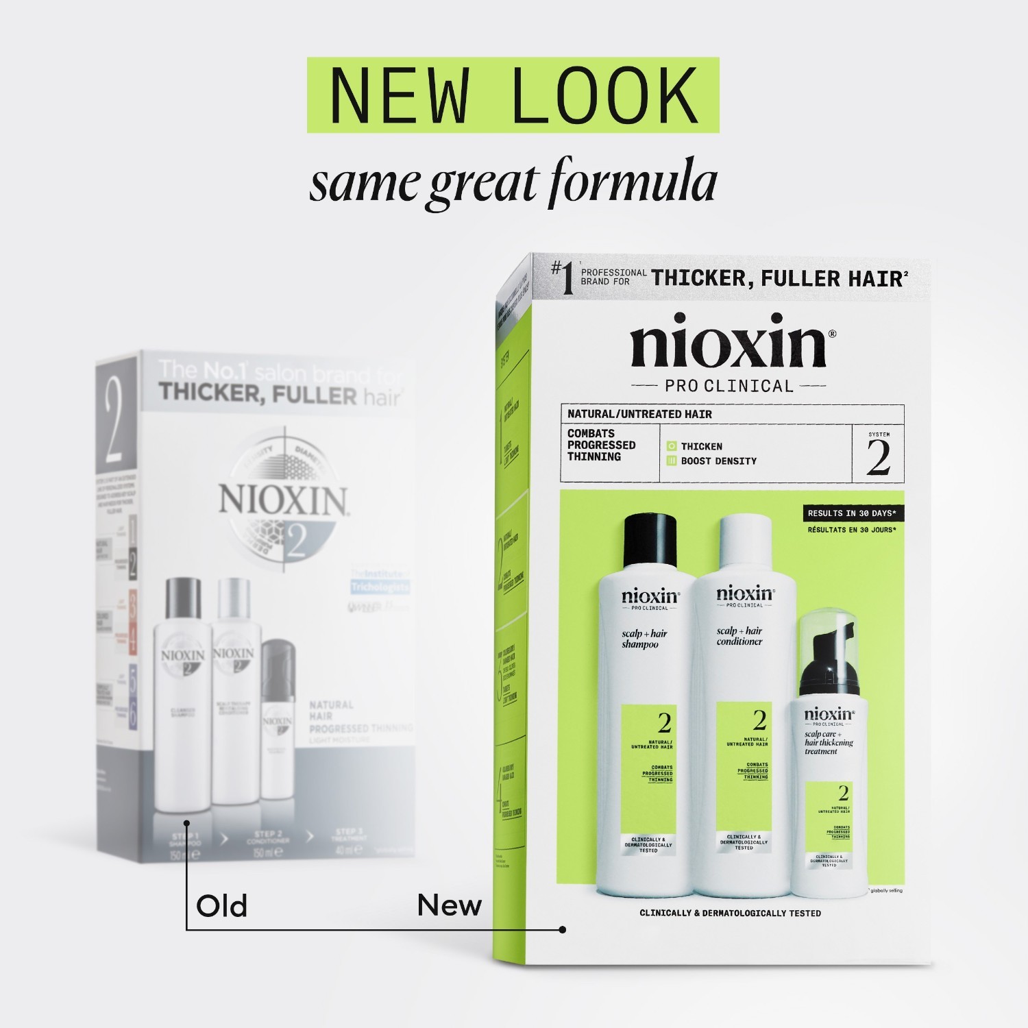Nioxin Hair Care System 2 Testni komplet - 1 kos