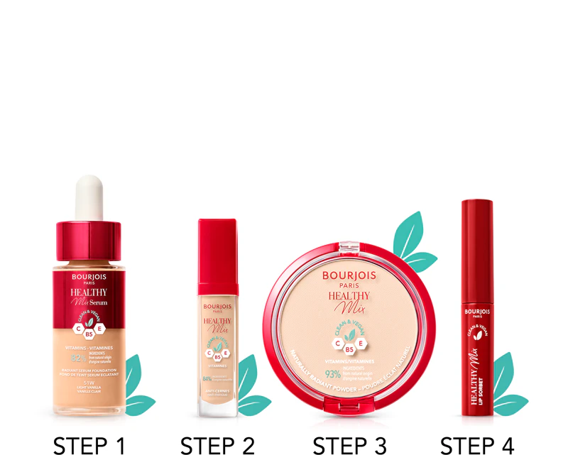 Base leve Healthy Mix da Bourjois para um look natural