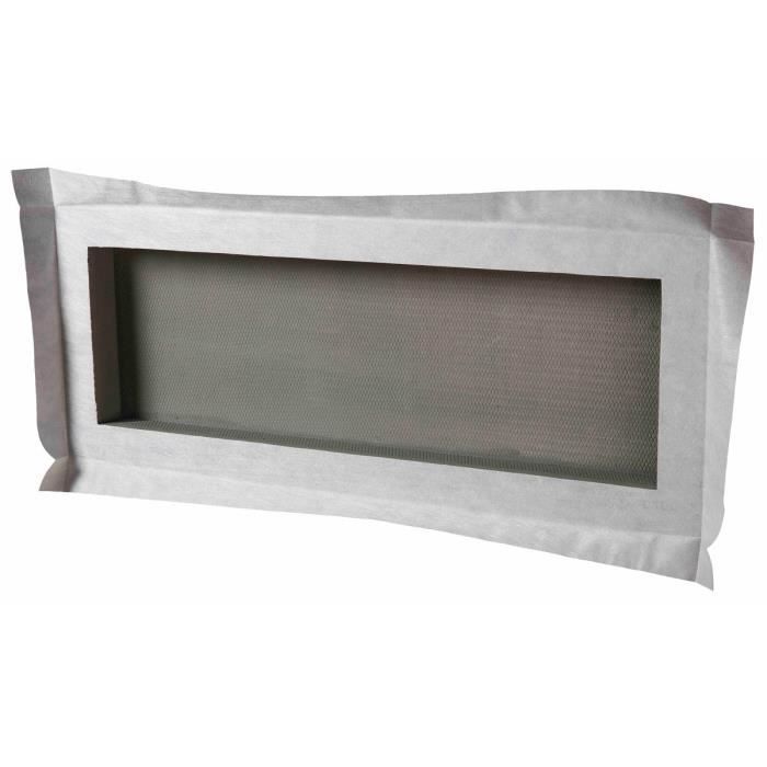Nicho impermeable para azulejos - U-TILE - 80 x 30 cm - 5,5 cm de profundidad - Ideal para duchas - Instalación rápida