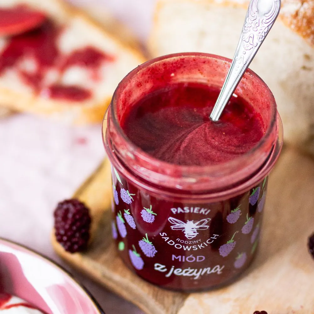 Pasieki Rodziny Sadowskich Miód z Jeżyną