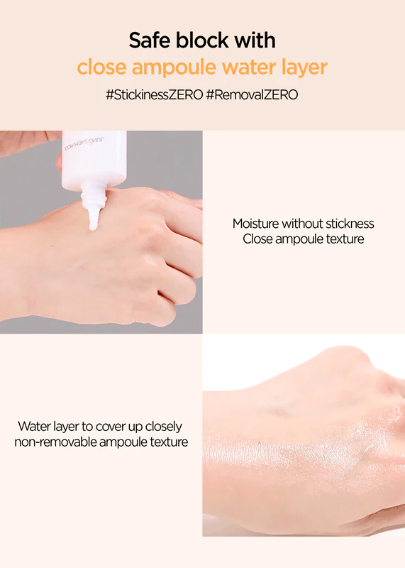 JUNG SAEM MOOL Masterclass Ampoule Sun SPF 50+ sérum hidratante com efeito iluminador