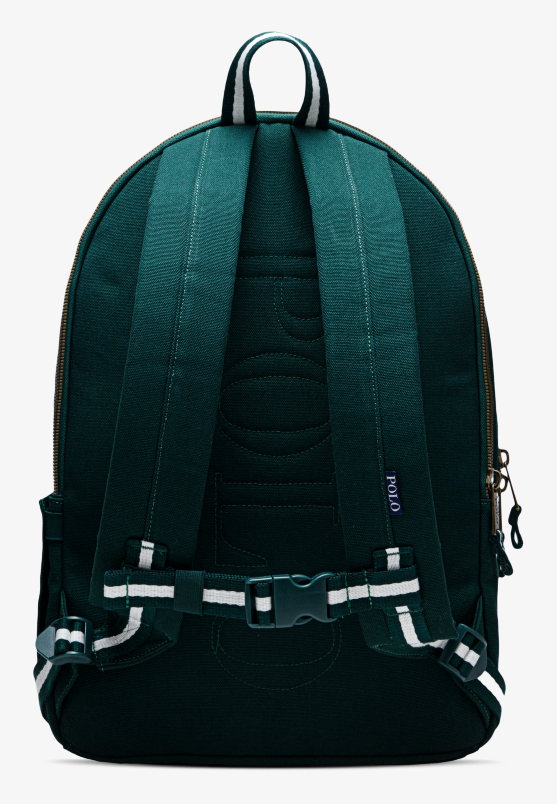 Polo Ralph Lauren VARSITY BACKPACK UNISEX - Rugzak - mos agaat/crème