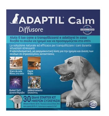 ADAPTIL Adaptil Calm diffuser + navulling 48 ml Voor angst en stress
